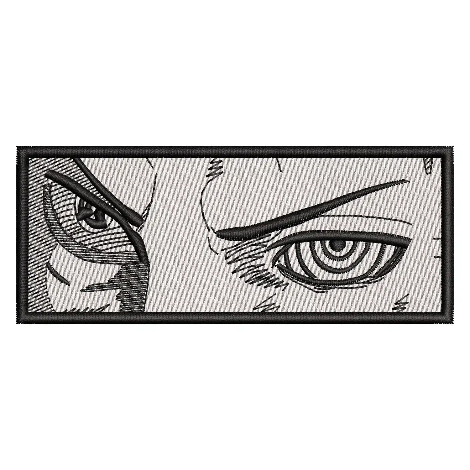 Obito Eyes Embroidery Design