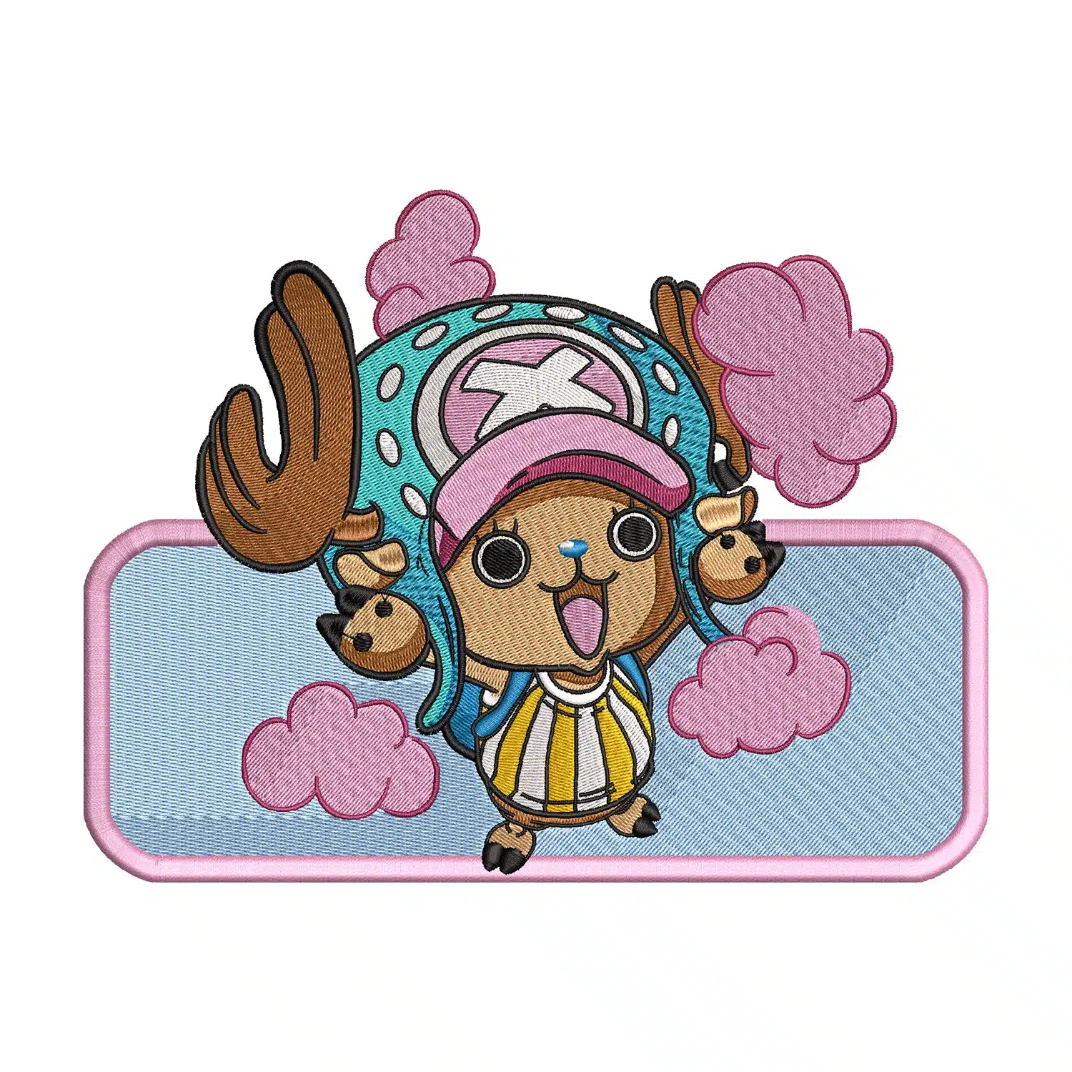 Chopper Candy Clouds Embroidery Design