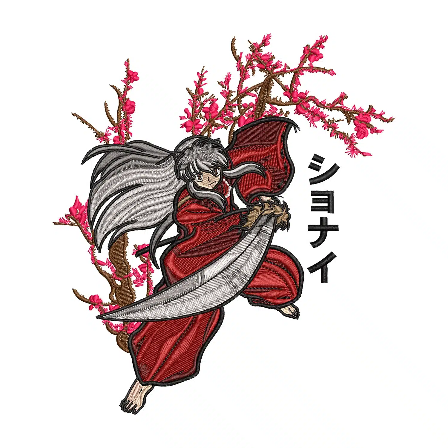 Home 94 Inuyasha Embroidery Design