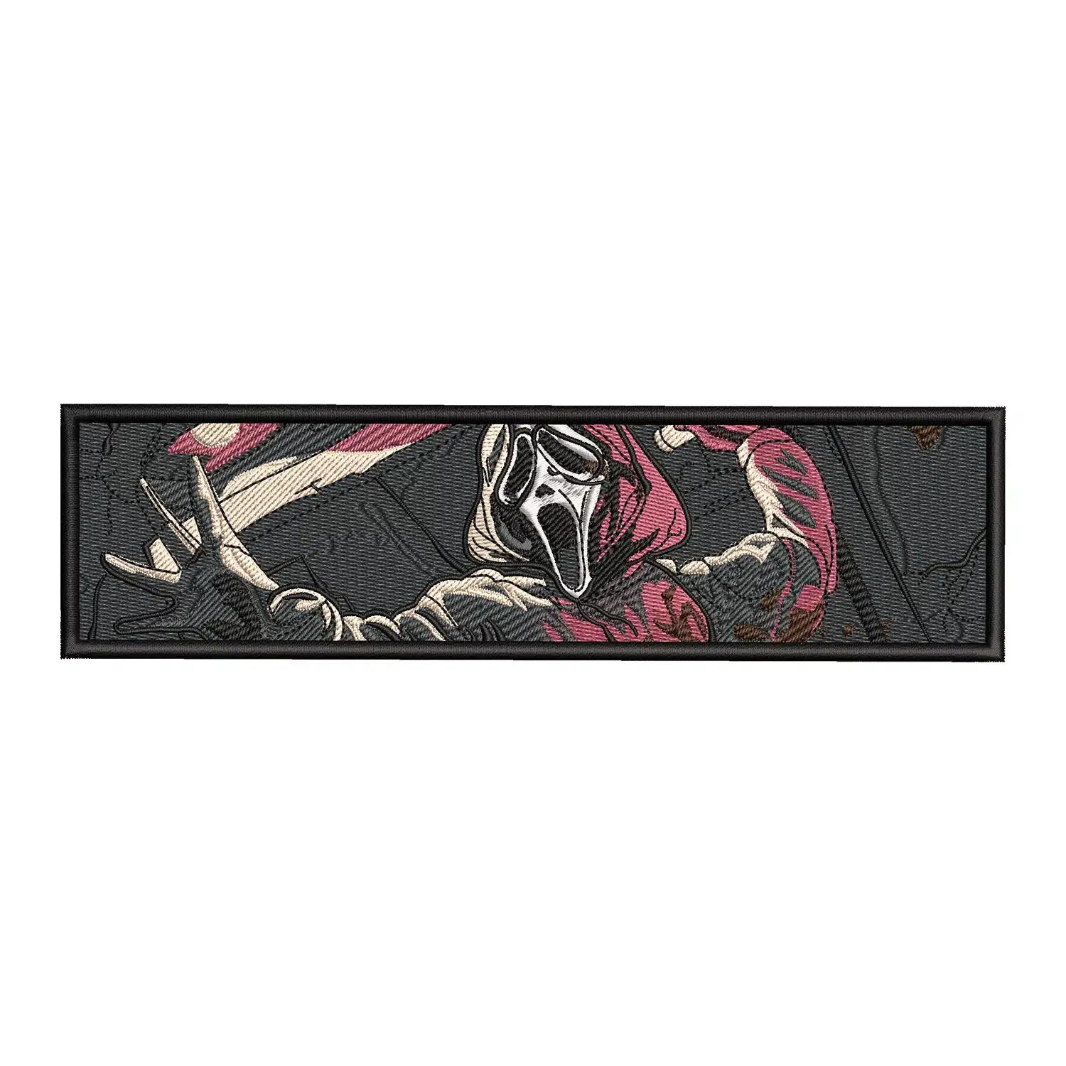 Ghostface Embroidery Design