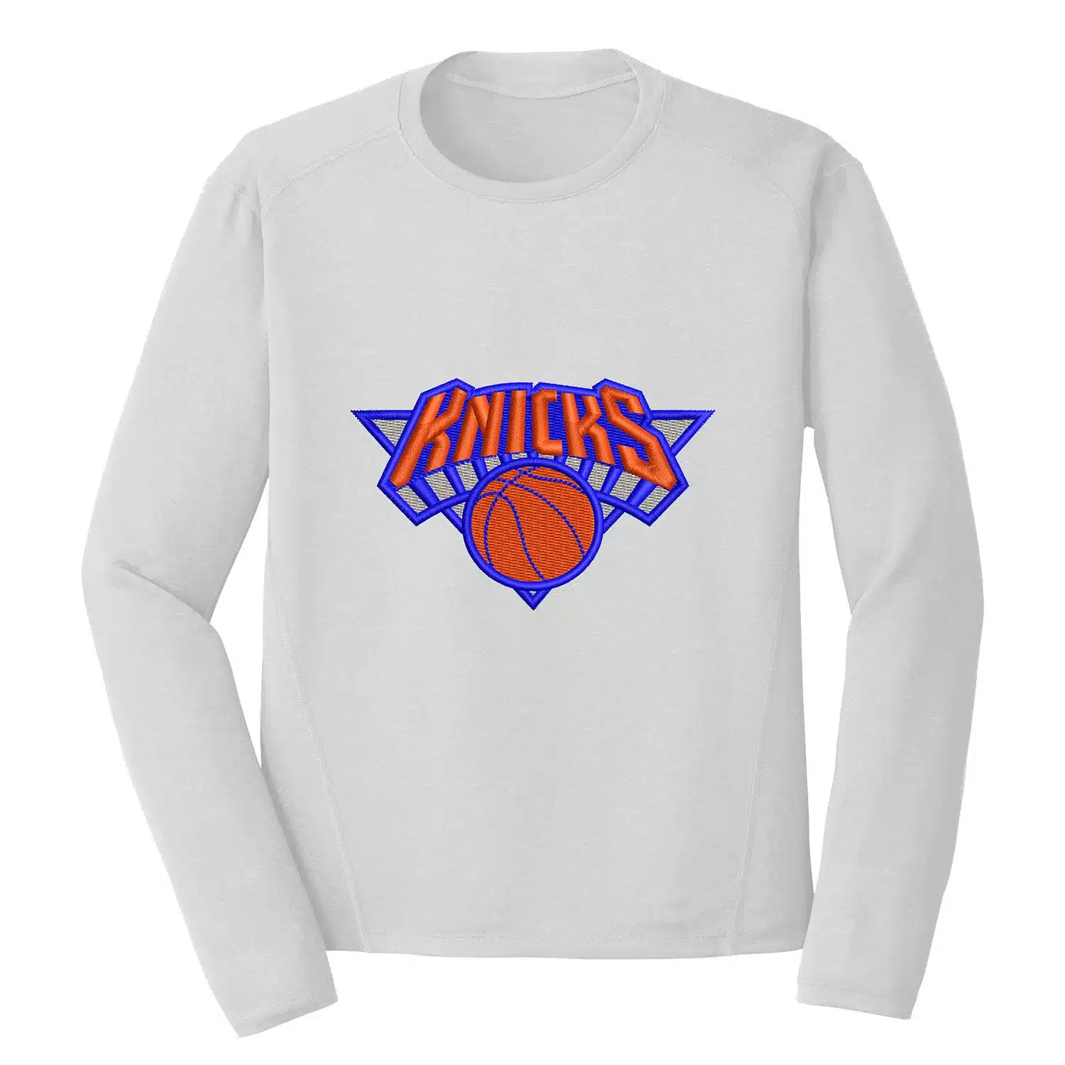New York Knicks Embroidery Design - Basketball 1 Mockup BKB29