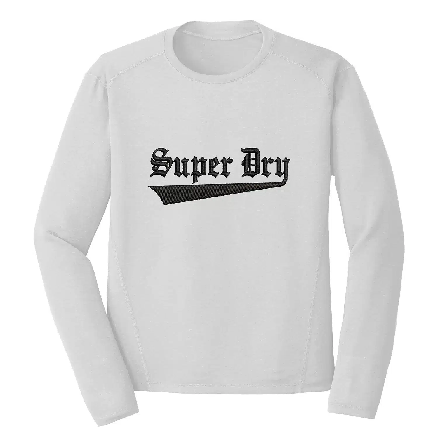Super Dry Logo Embroidery Design 2 Mockup FLG129