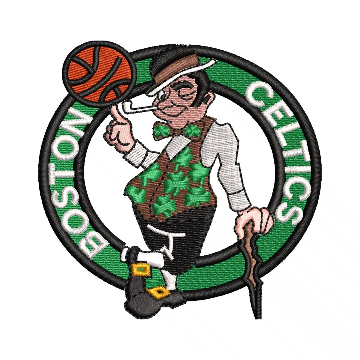 Celtics Boston Embroidery Design