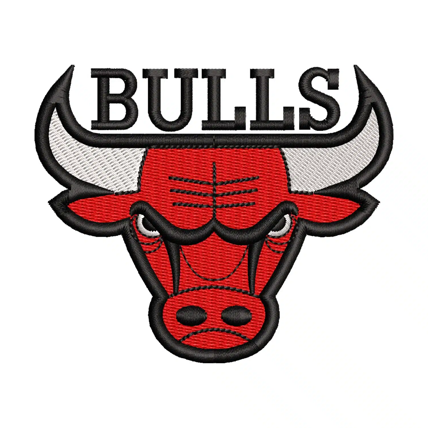 Chicago Bulls Embroidery Design