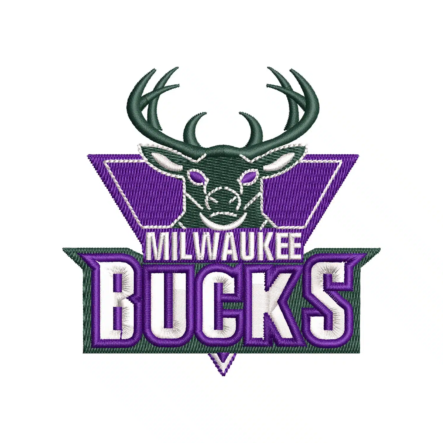 Milwaukee Bucks Embroidery Design