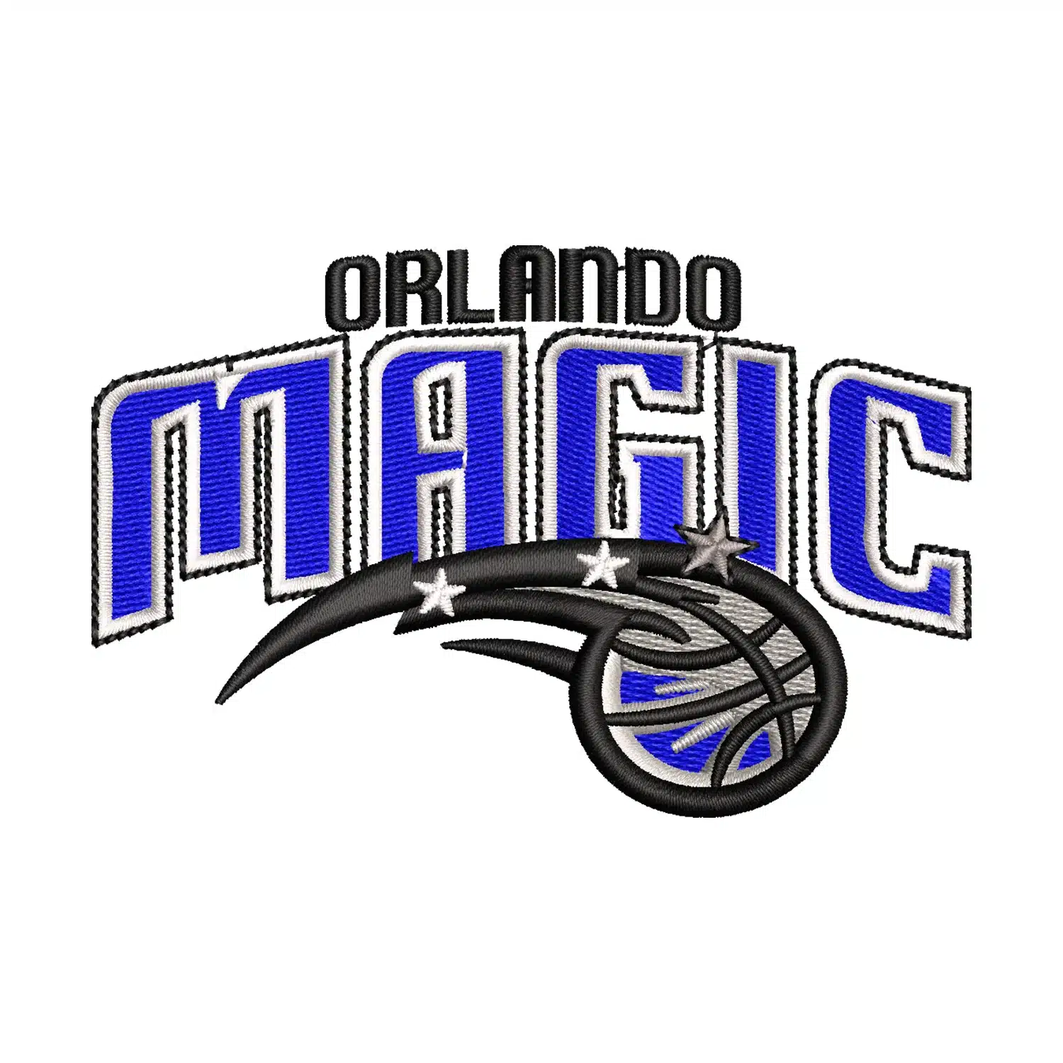 Orlando Magic Embroidery Design Orlando Magic Embroidery Design