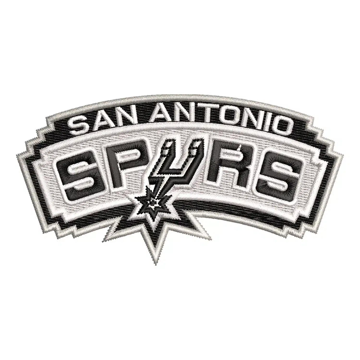 San Antonio Spurs Embroidery Design