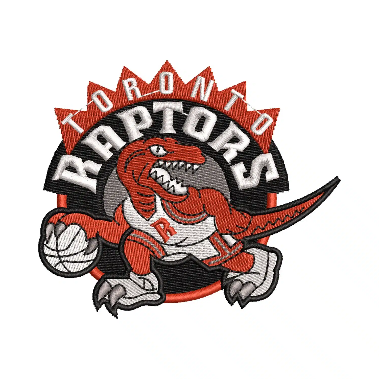 Toronto Raptors Embroidery Design