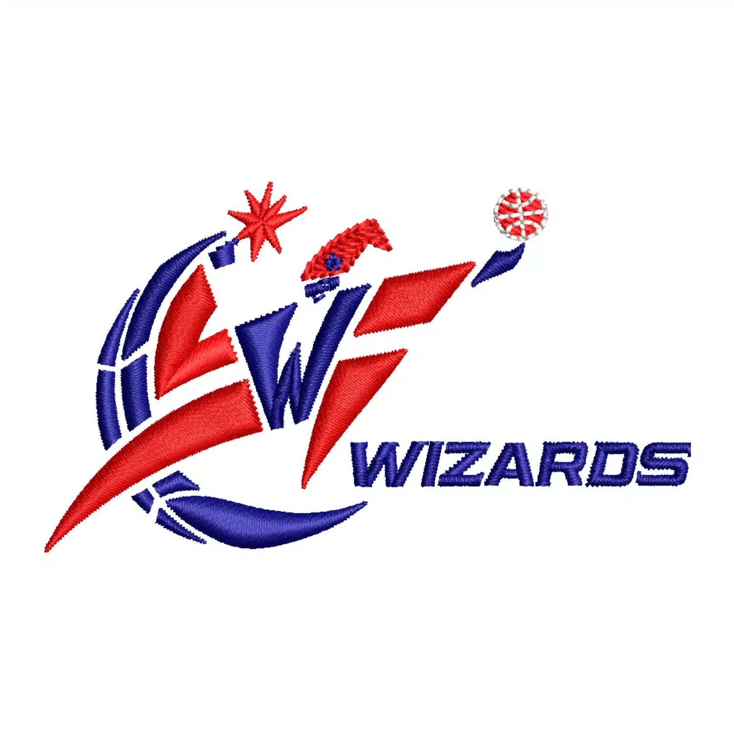 Washington Wizards Embroidery Design