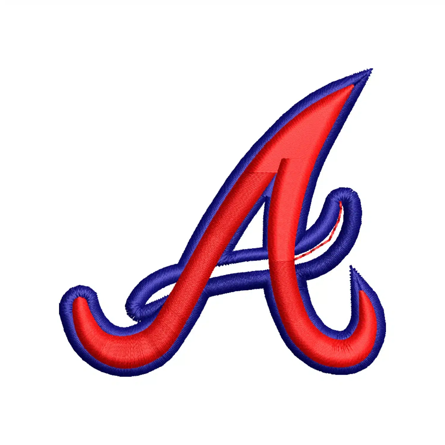 Atlanta Braves Embroidery Design