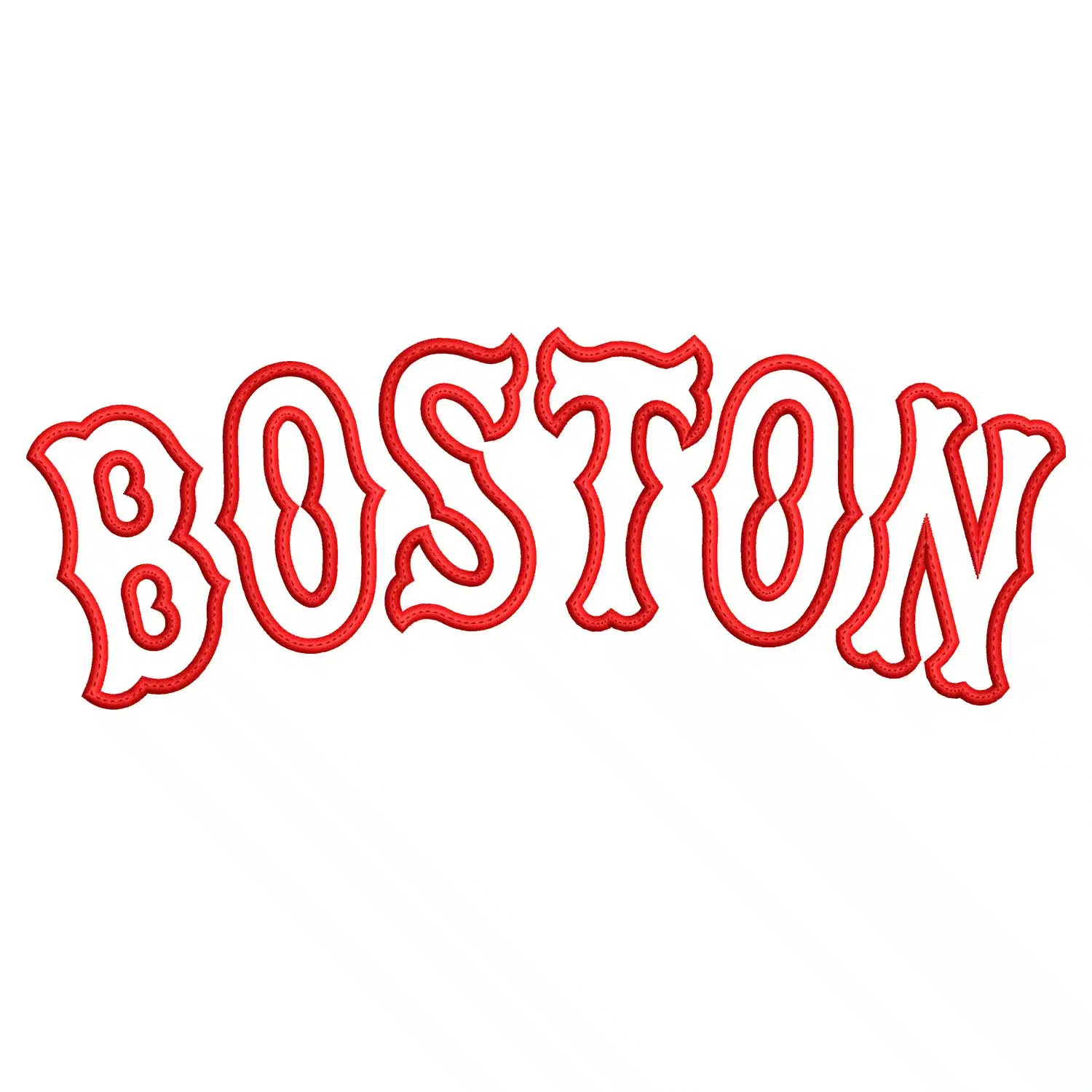 Boston Embroidery Design