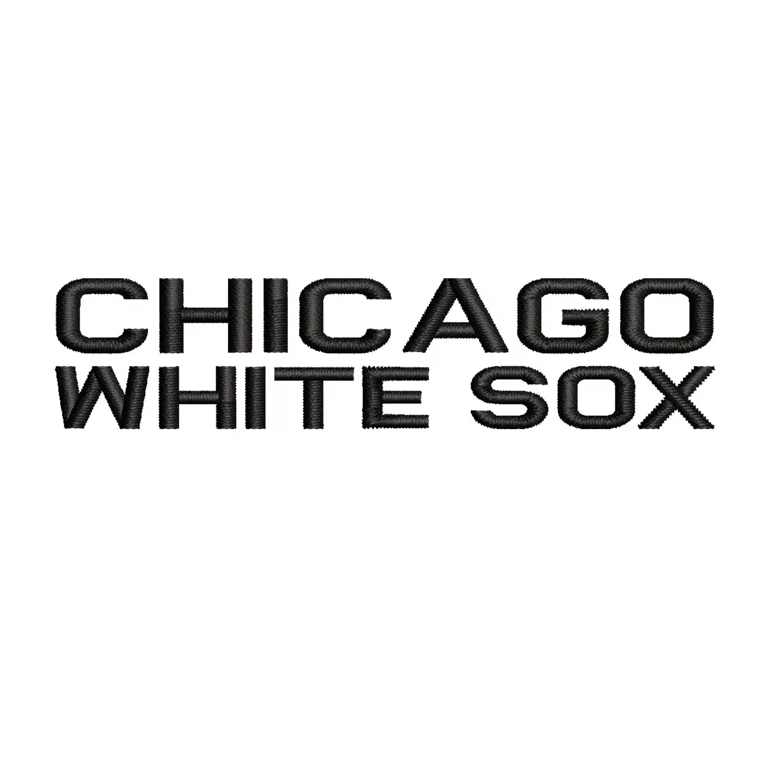 Chicago White Sox Embroidery Design