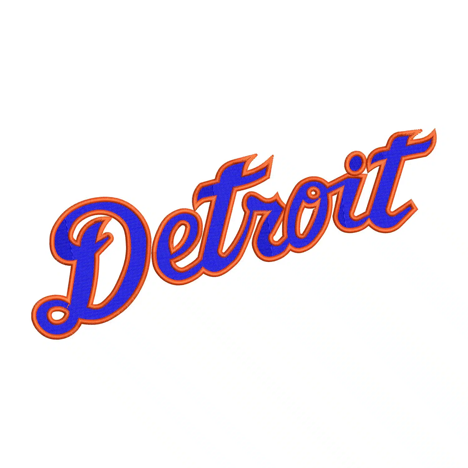 Detroit Embroidery Design