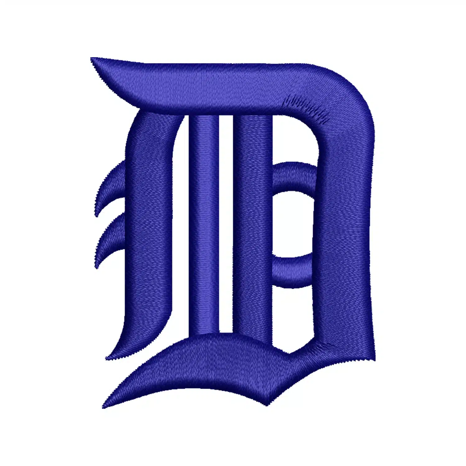 Detroit Tigers Embroidery Design