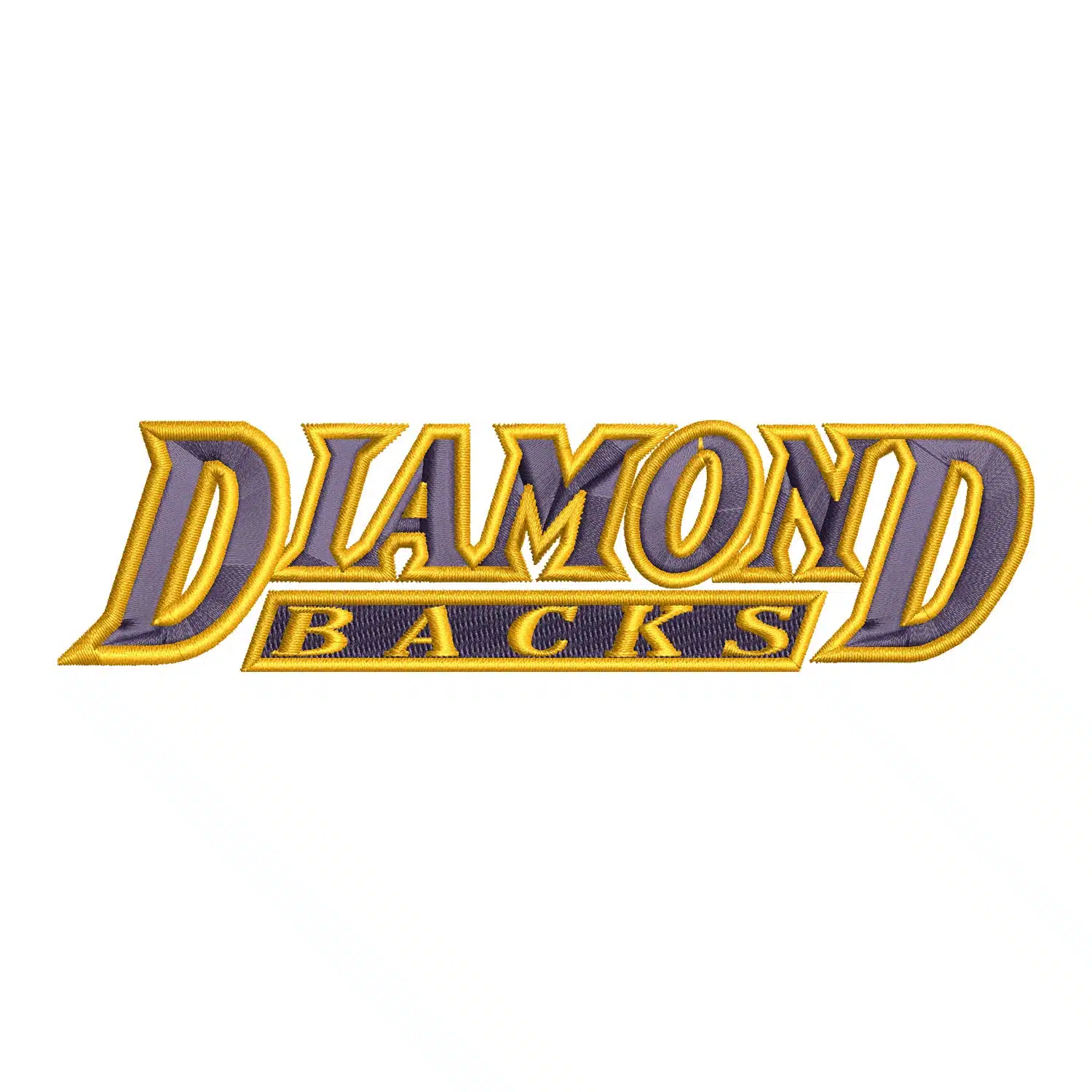 Diamond Backs Embroidery Design