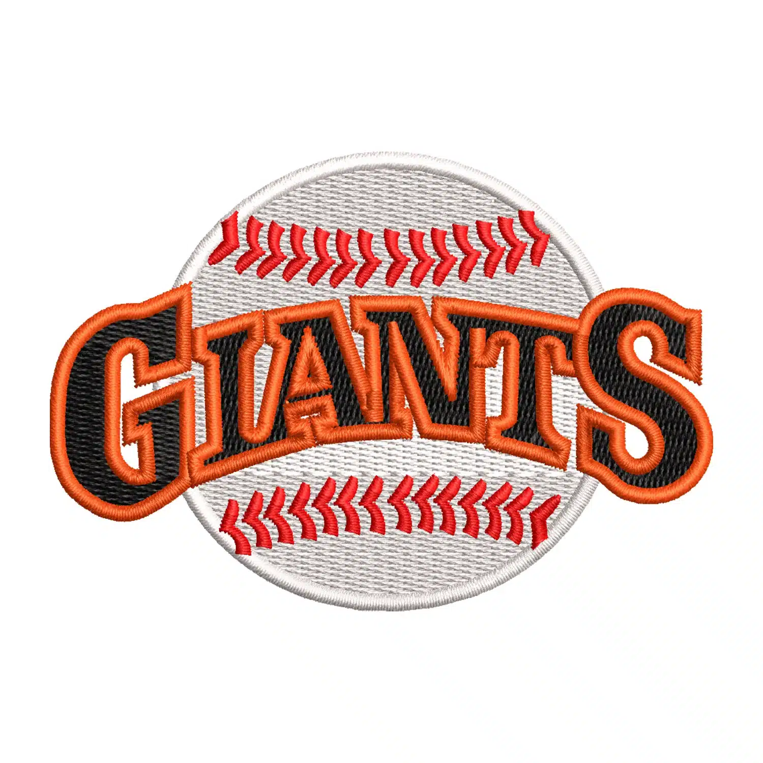 Giants Embroidery Design