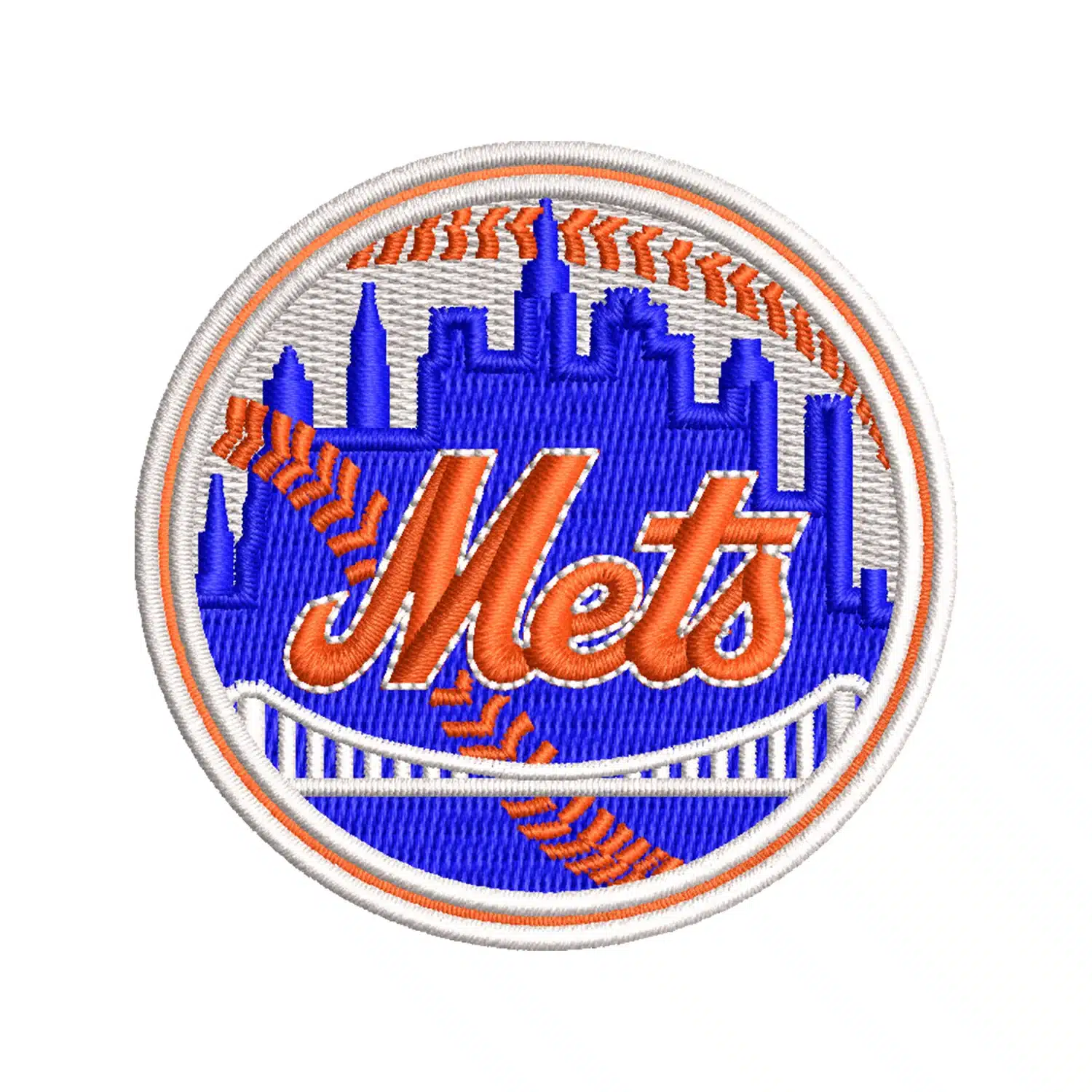Mets Embroidery Design Mets Embroidery Design