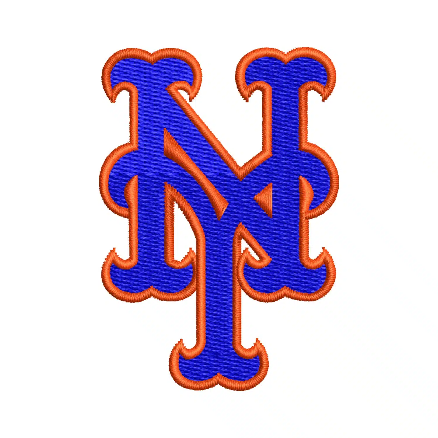 New York Mets Embroidery Design
