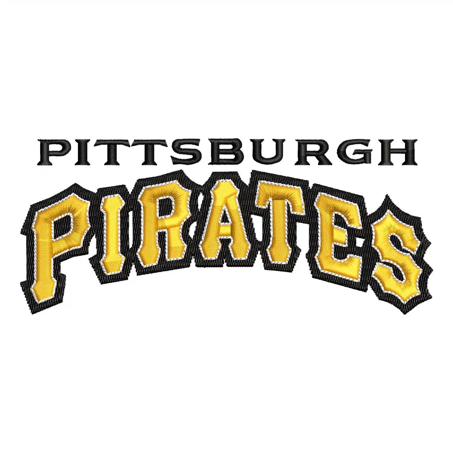 Pittsburgh Pirates Embroidery Design