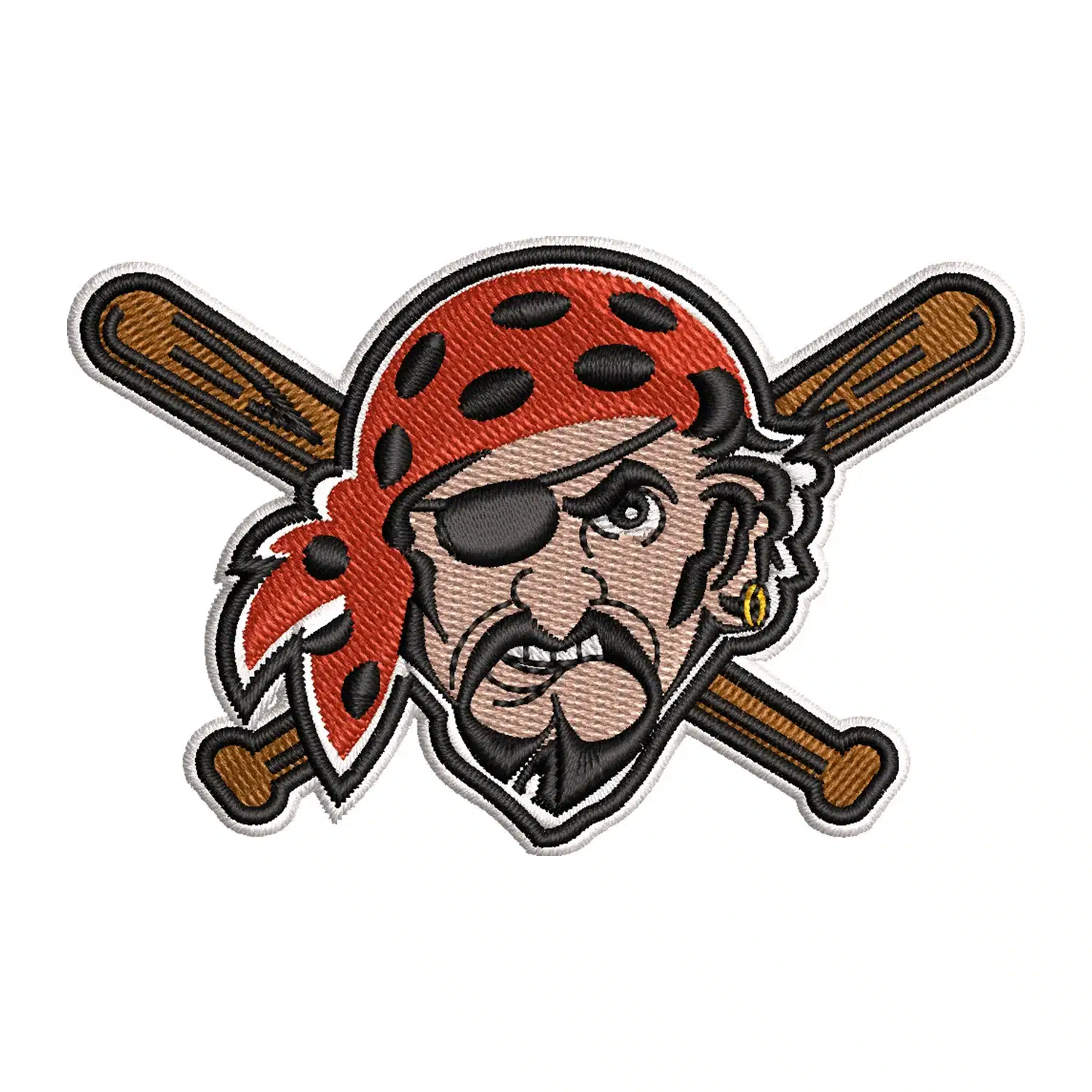 Pittsburgh Pirates Embroidery Design