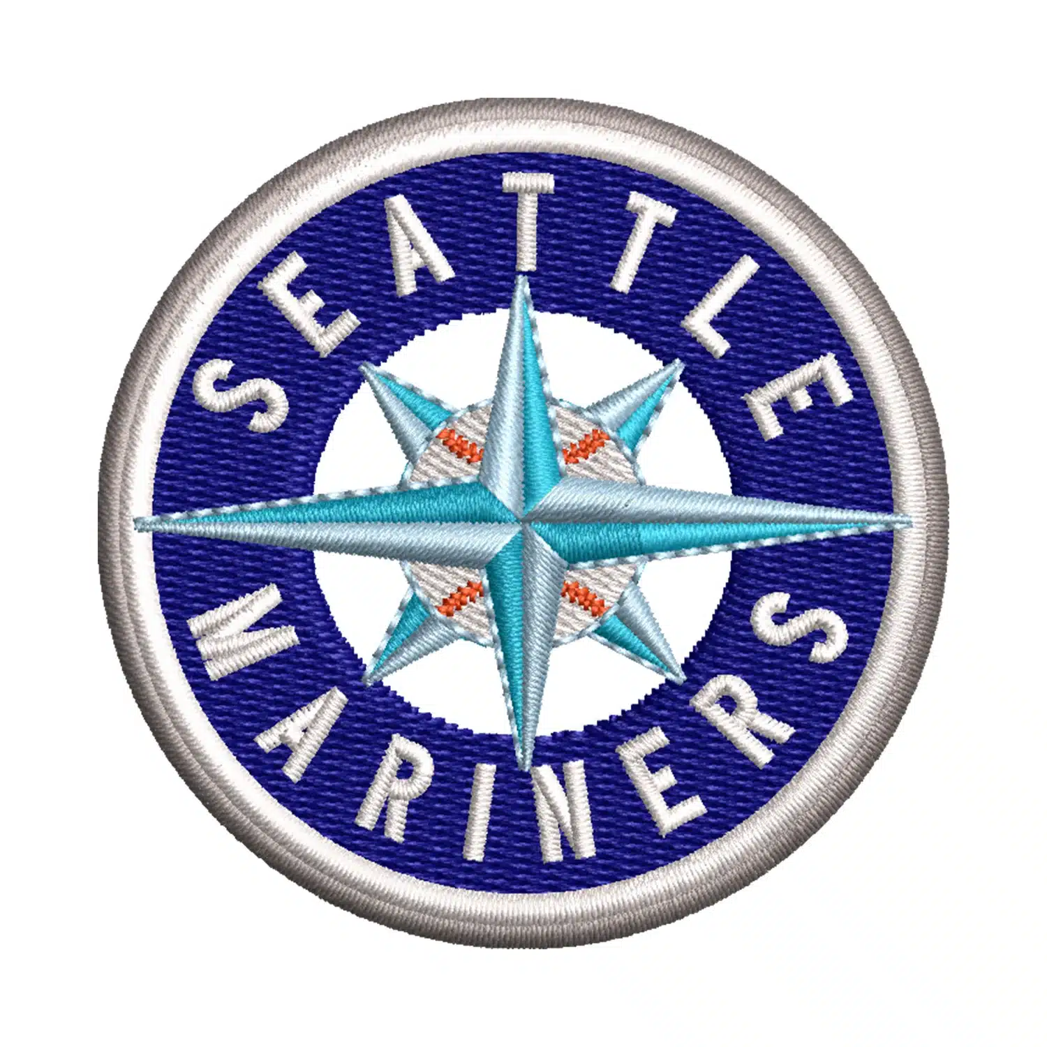Seattle Mariners Embroidery Design