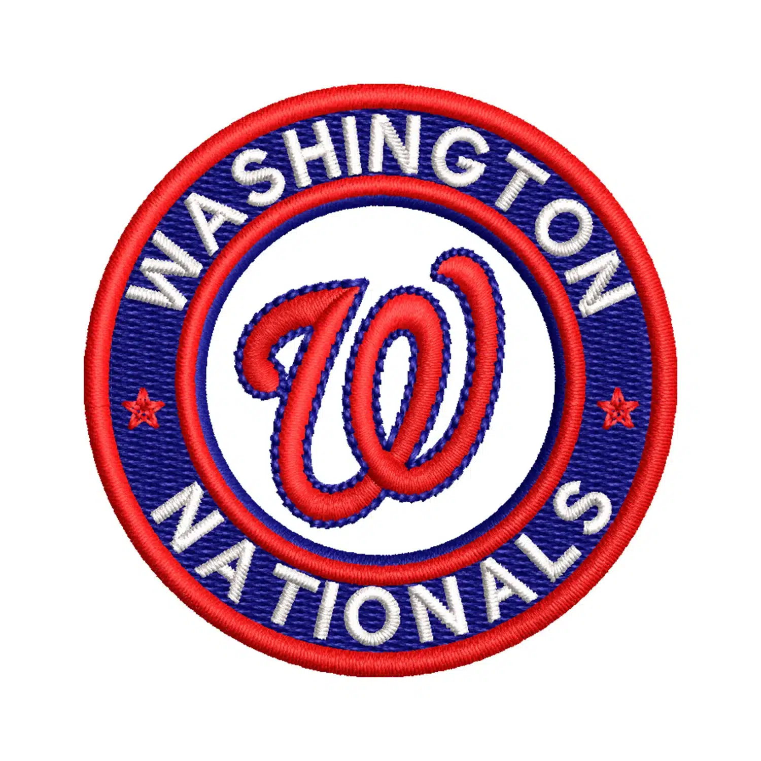 Washington Nationals Embroidery Design