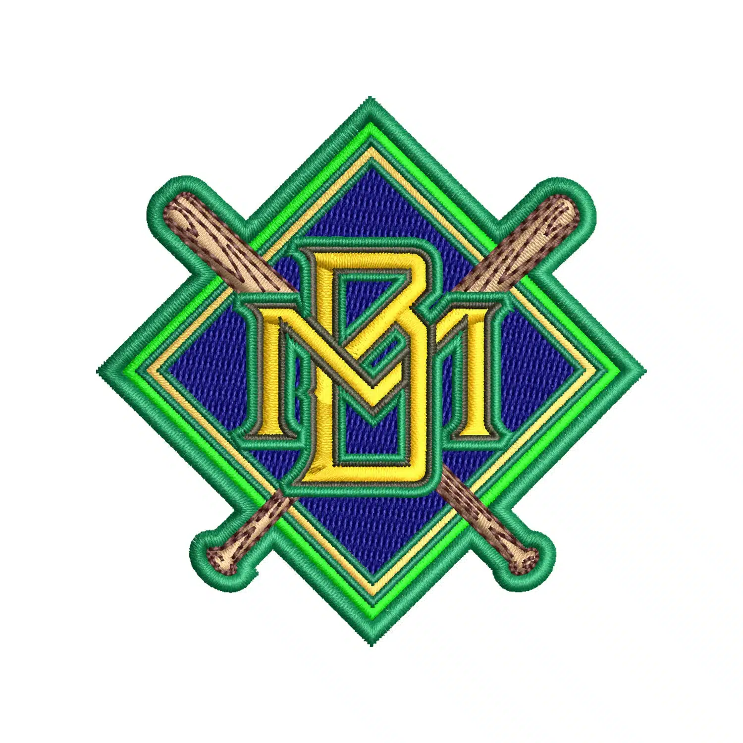 Milwaukee Brewers Logo Embroidery Design Milwaukee Brewers Logo Embroidery Design