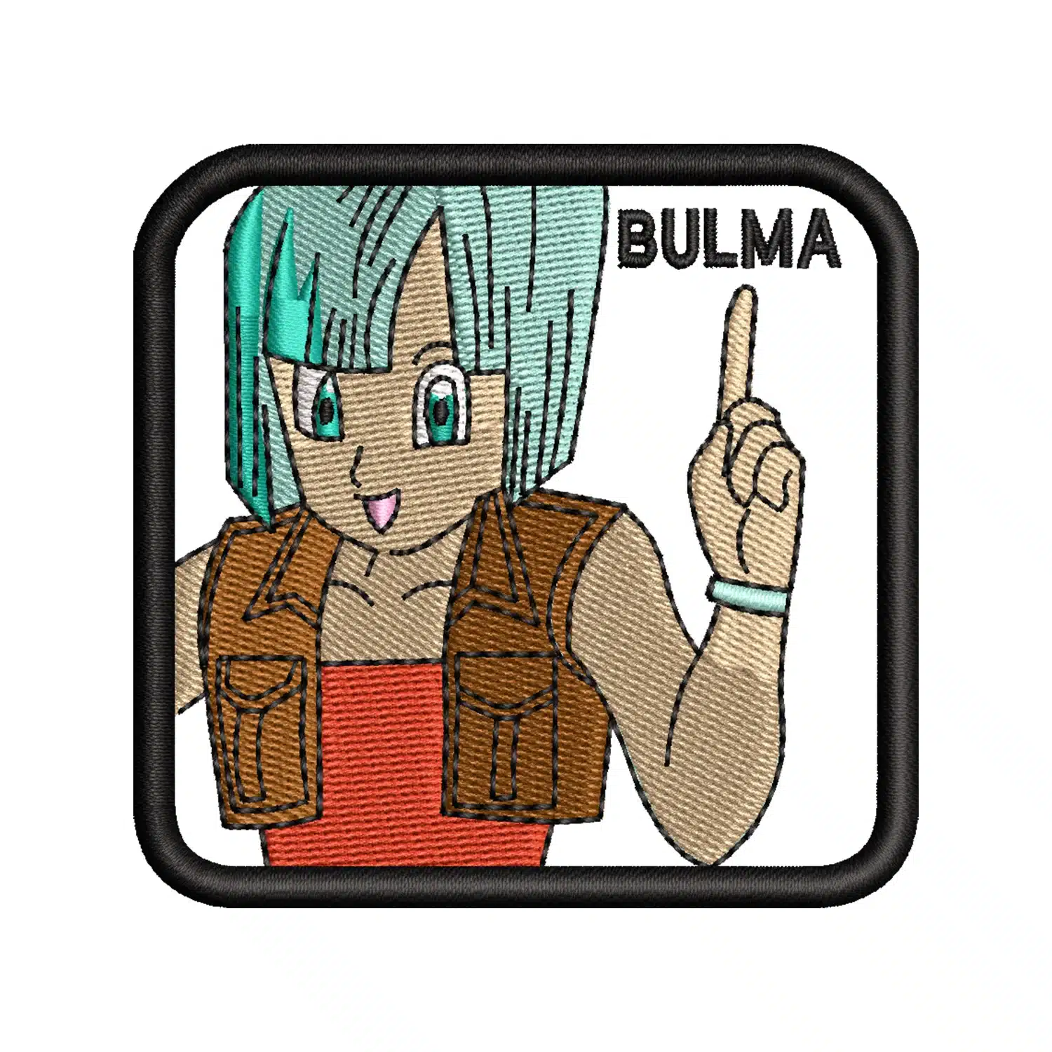 Bulma Embroidery Design