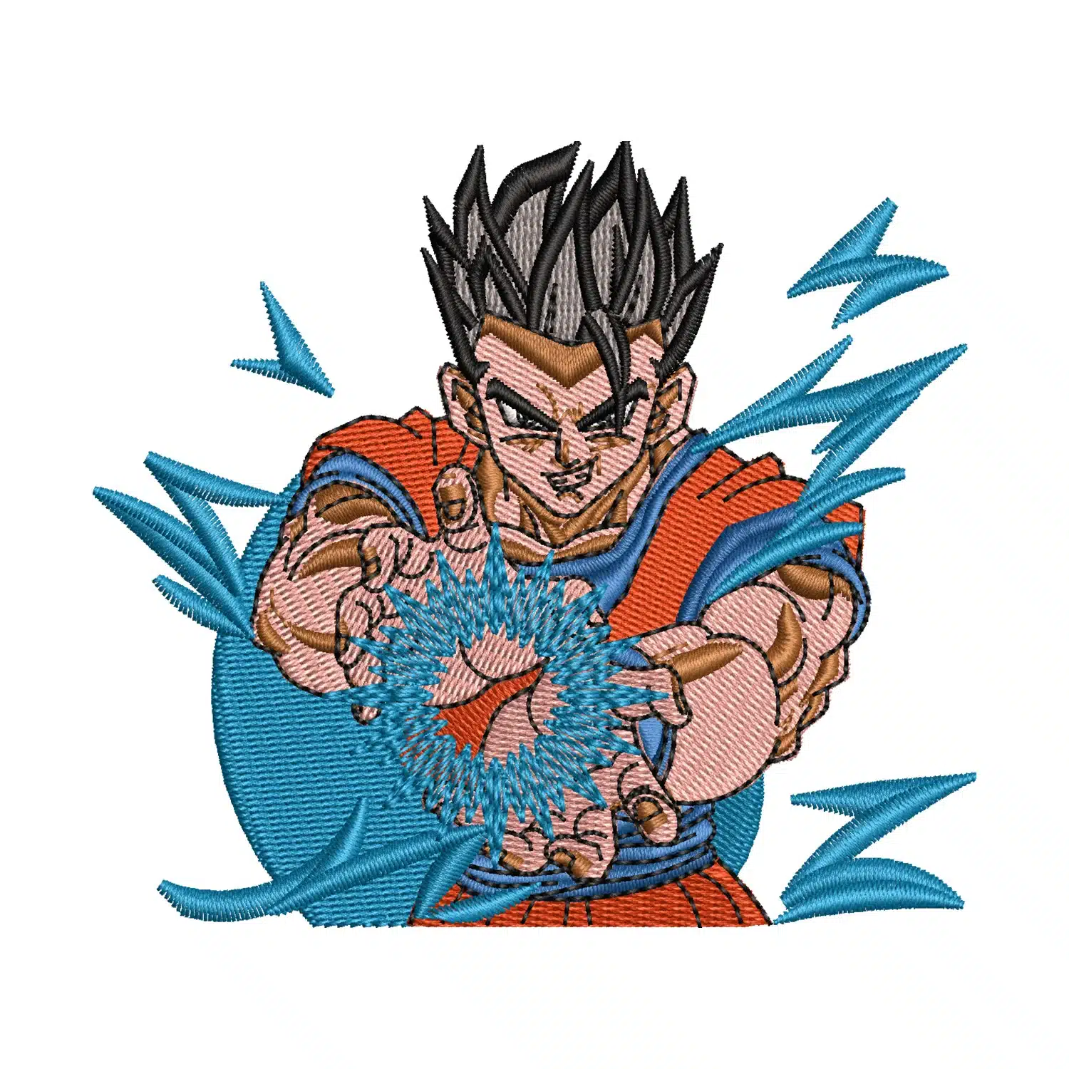 Gohan Embroidery Design
