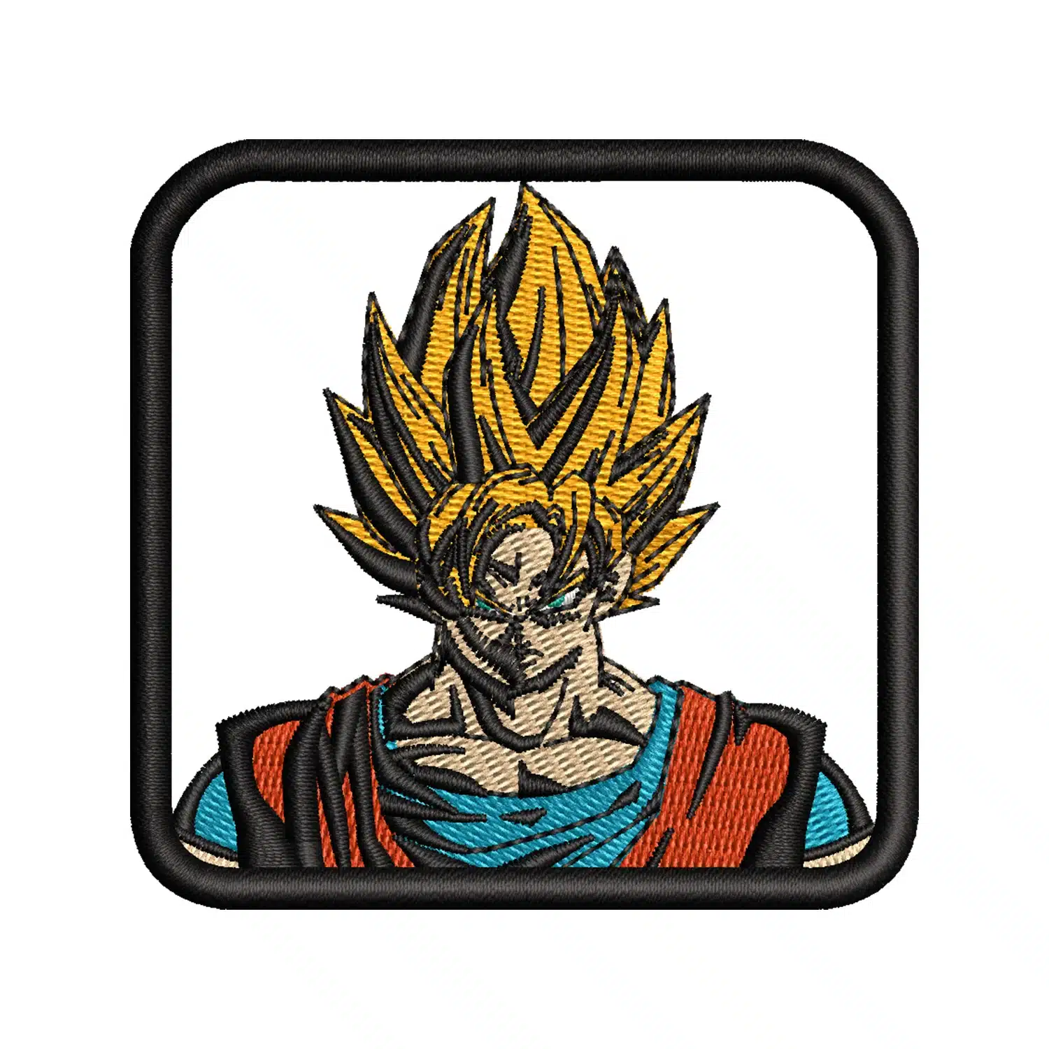 Son Goku Embroidery Design