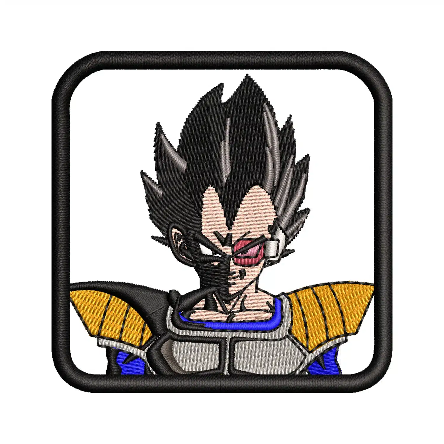 Vegeta Embroidery Design