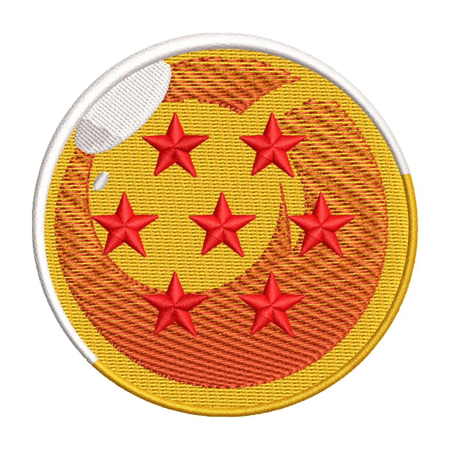 7-Star Dragon Ball Patch Embroidery Design