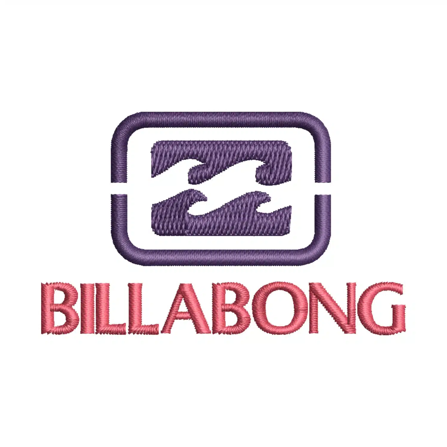 BillaBong Logo Embroidery Design