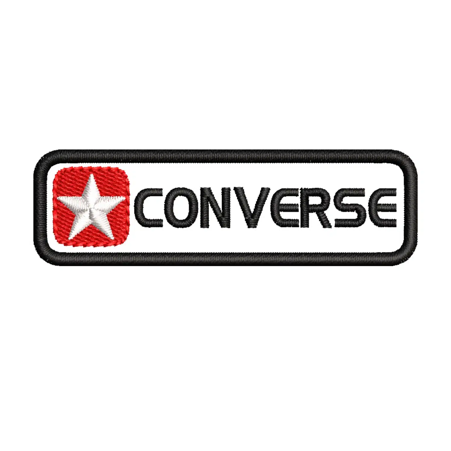 Converse Star Logo Embroidery Design