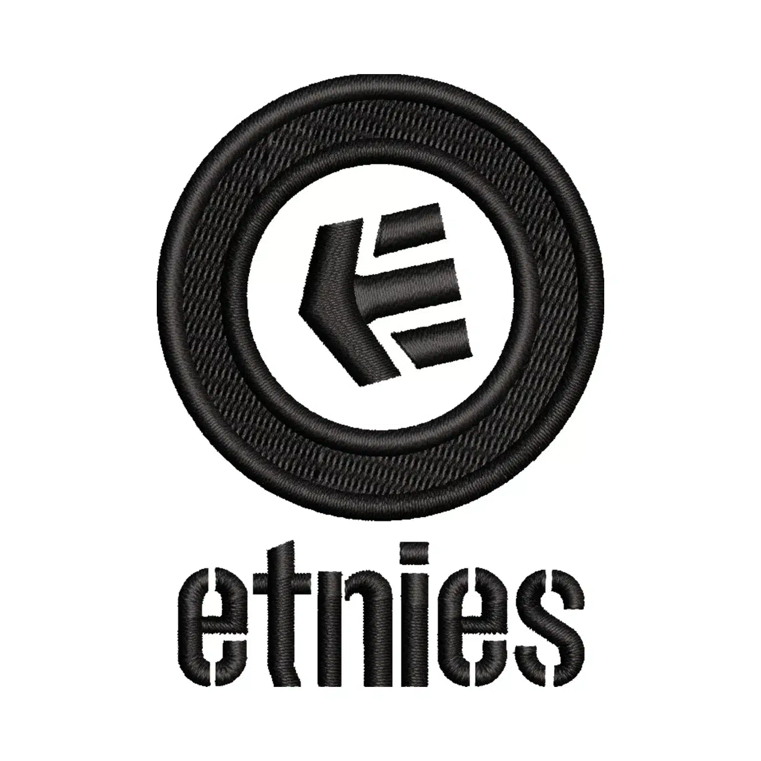 Etnies Logo Embroidery Design