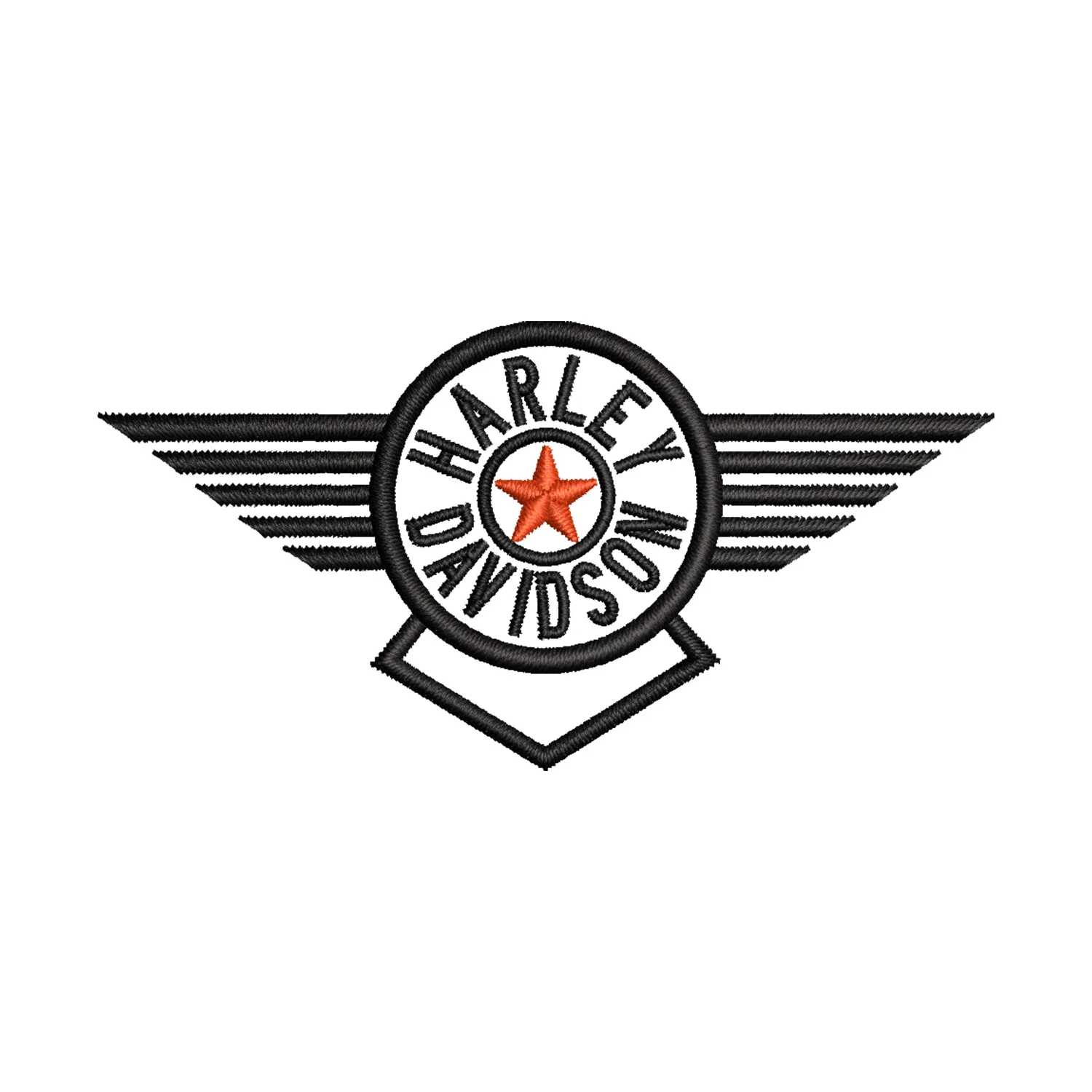 Harley Davidson Logo Embroidery Design – Harley Davidson