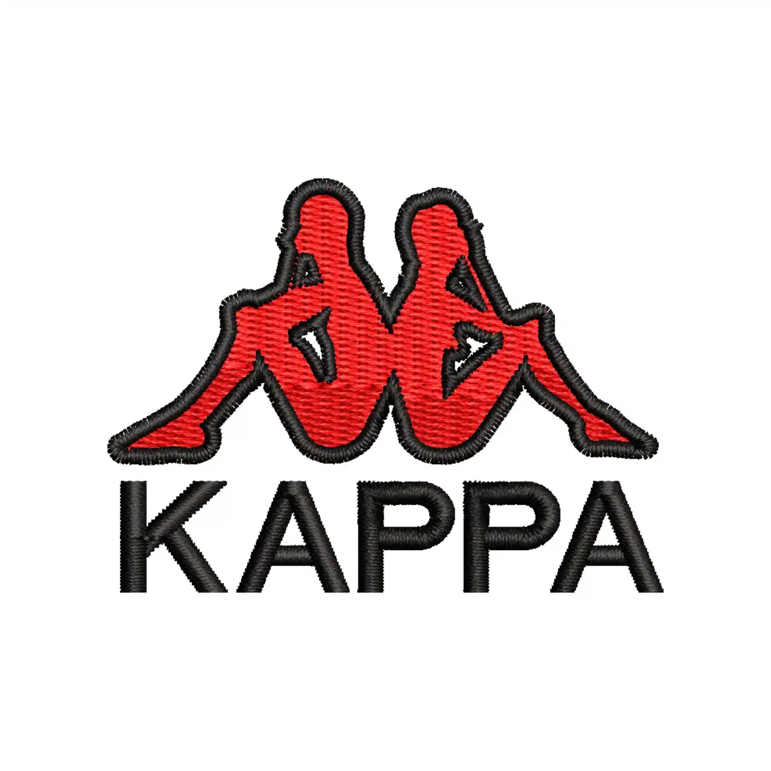 Kappa Logo Embroidery Design