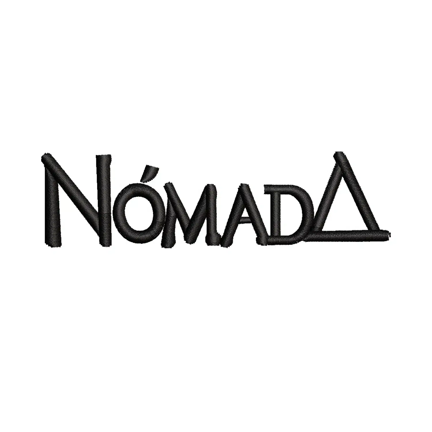 Nomada Logo Embroidery Design