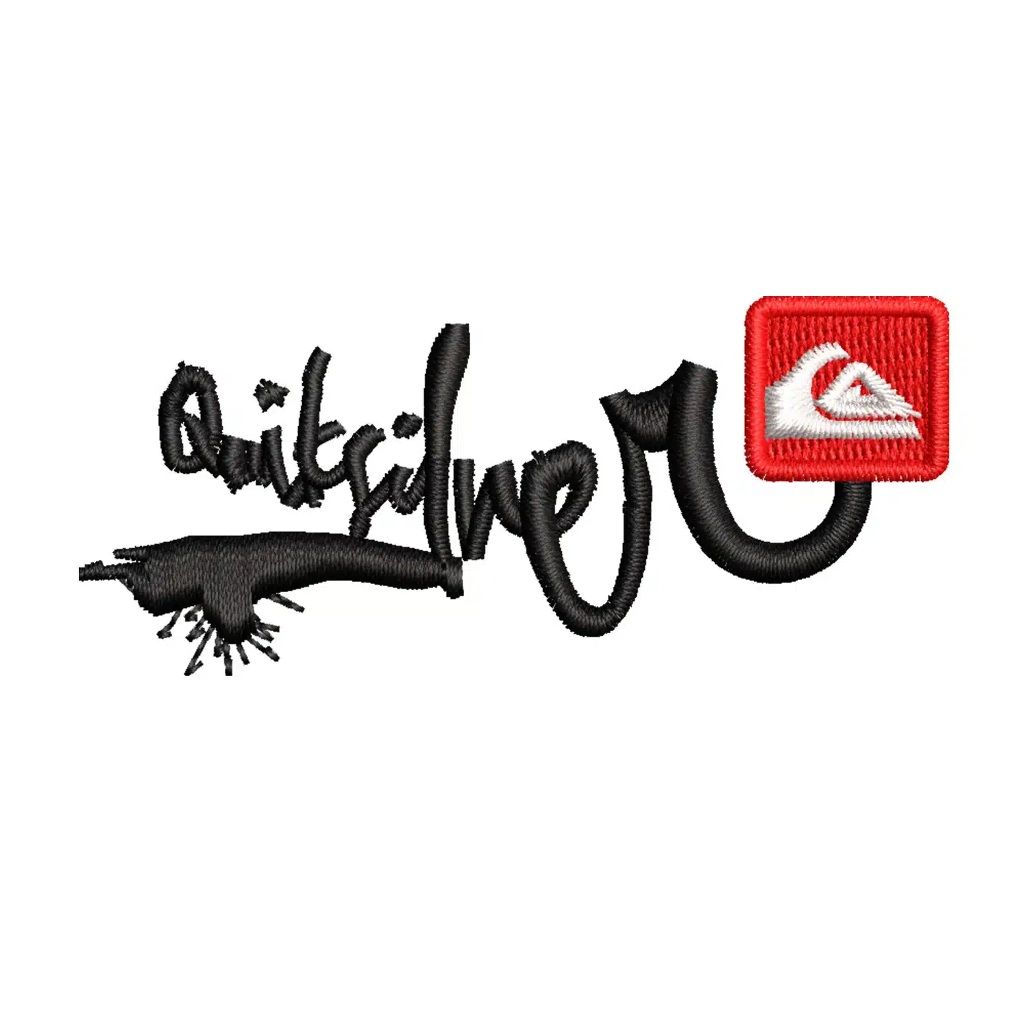 Quiksilver Logo Embroidery Design