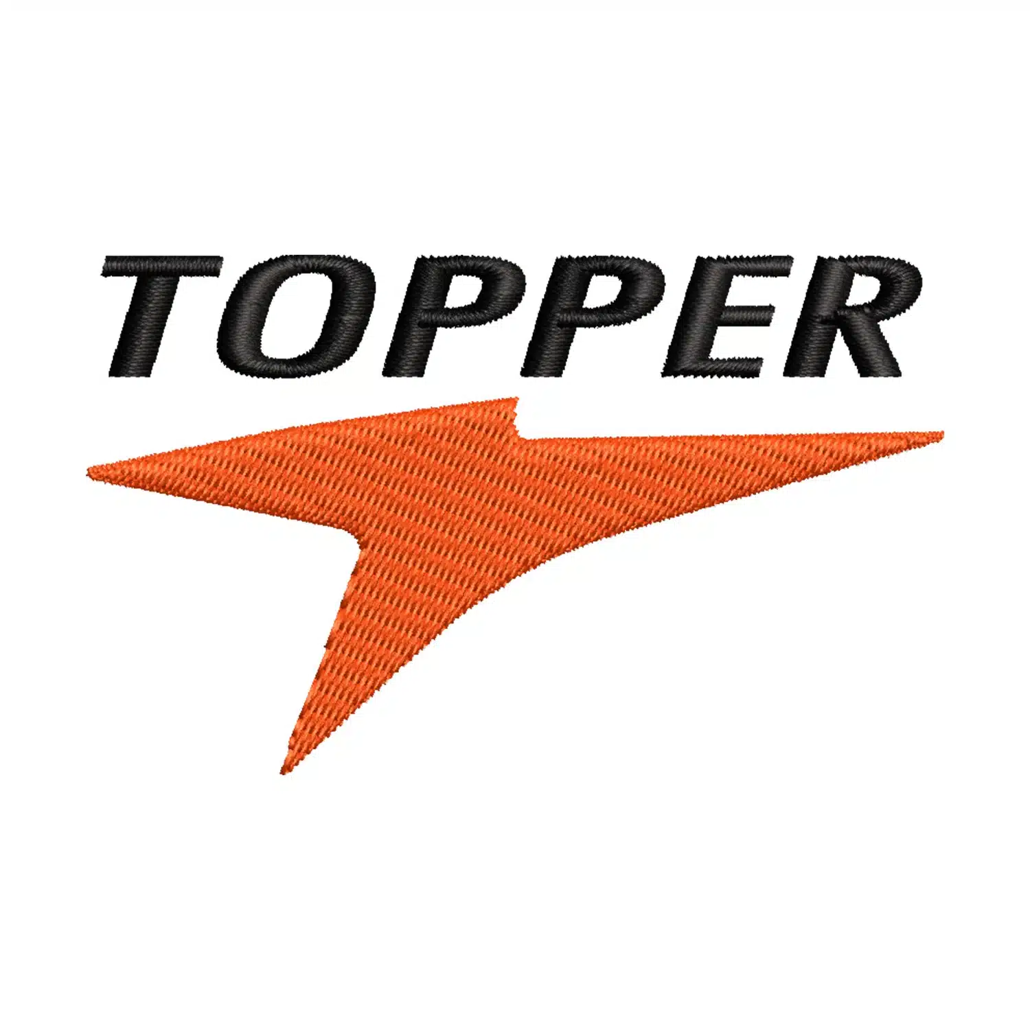 Topper Logo Embroidery Design