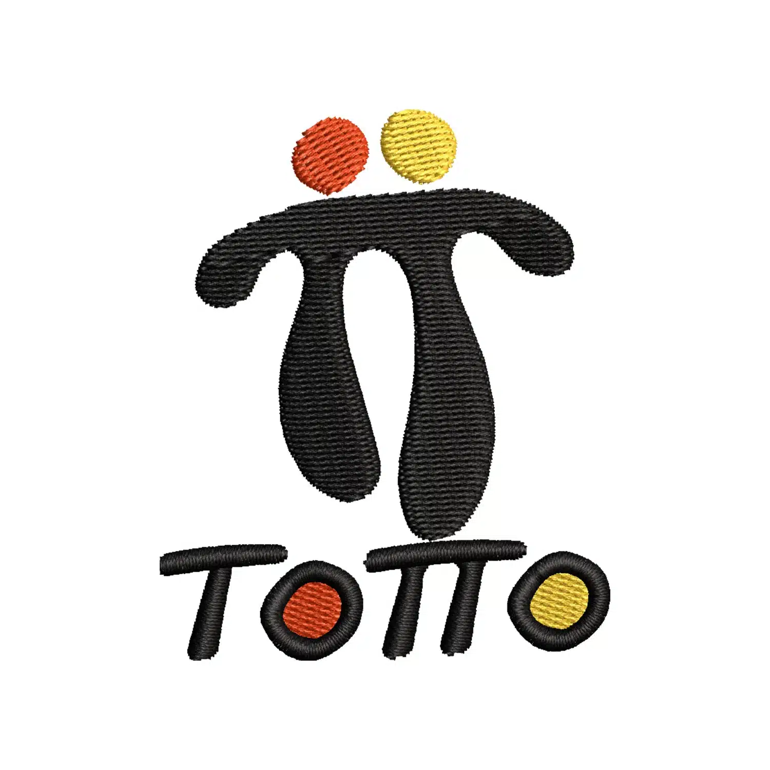 Totto Logo Embroidery Design