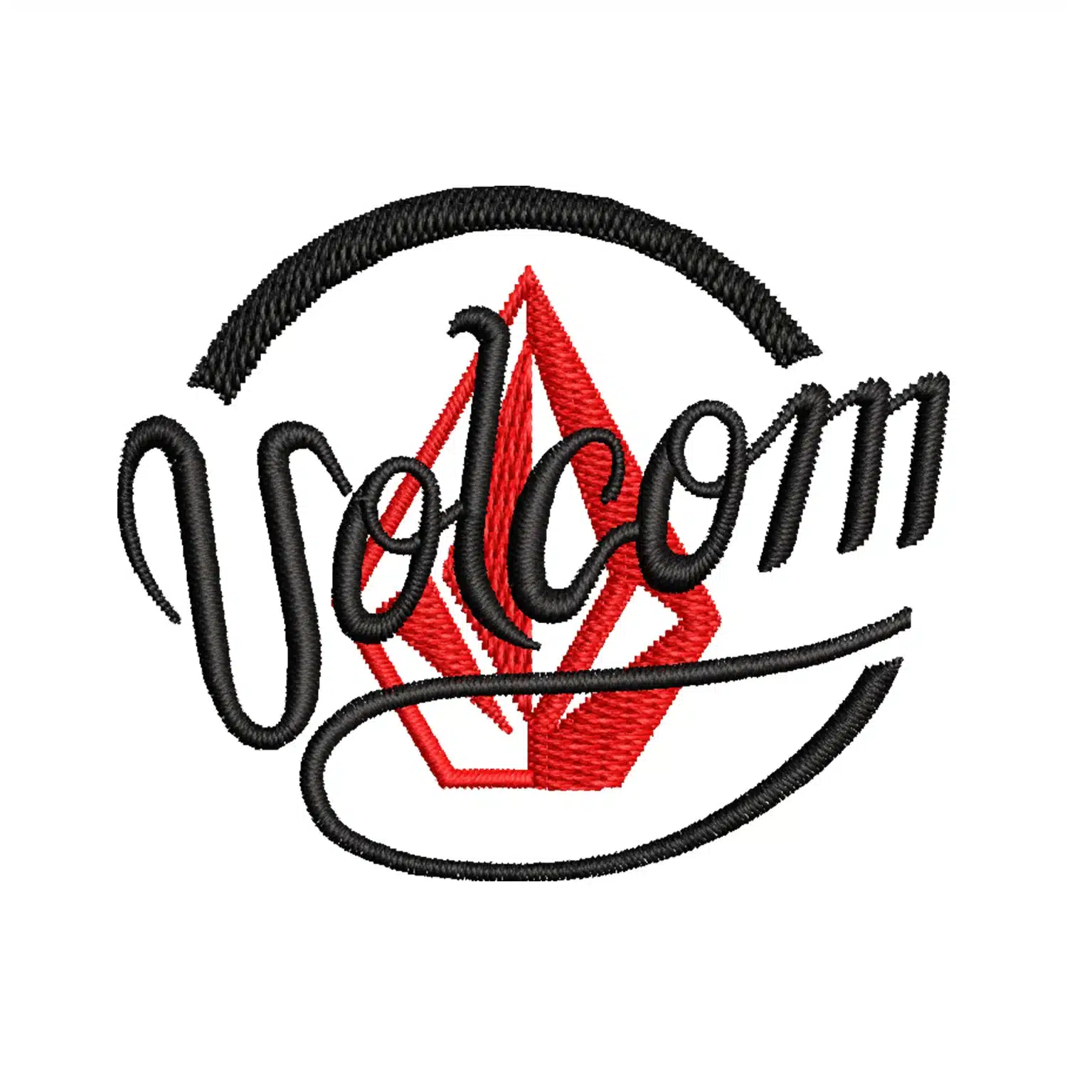 Volcom Logo Embroidery Design