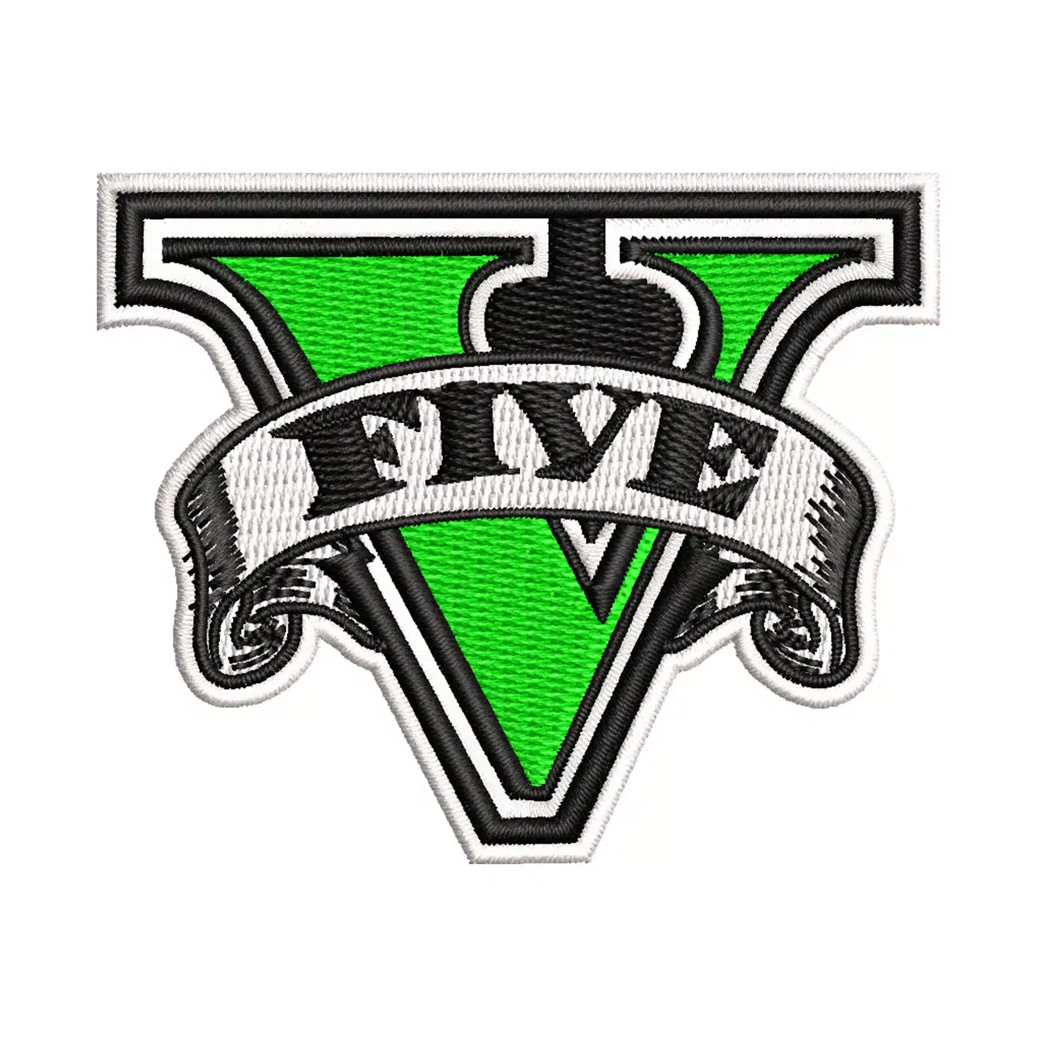 GTA V Logo Embroidery Design