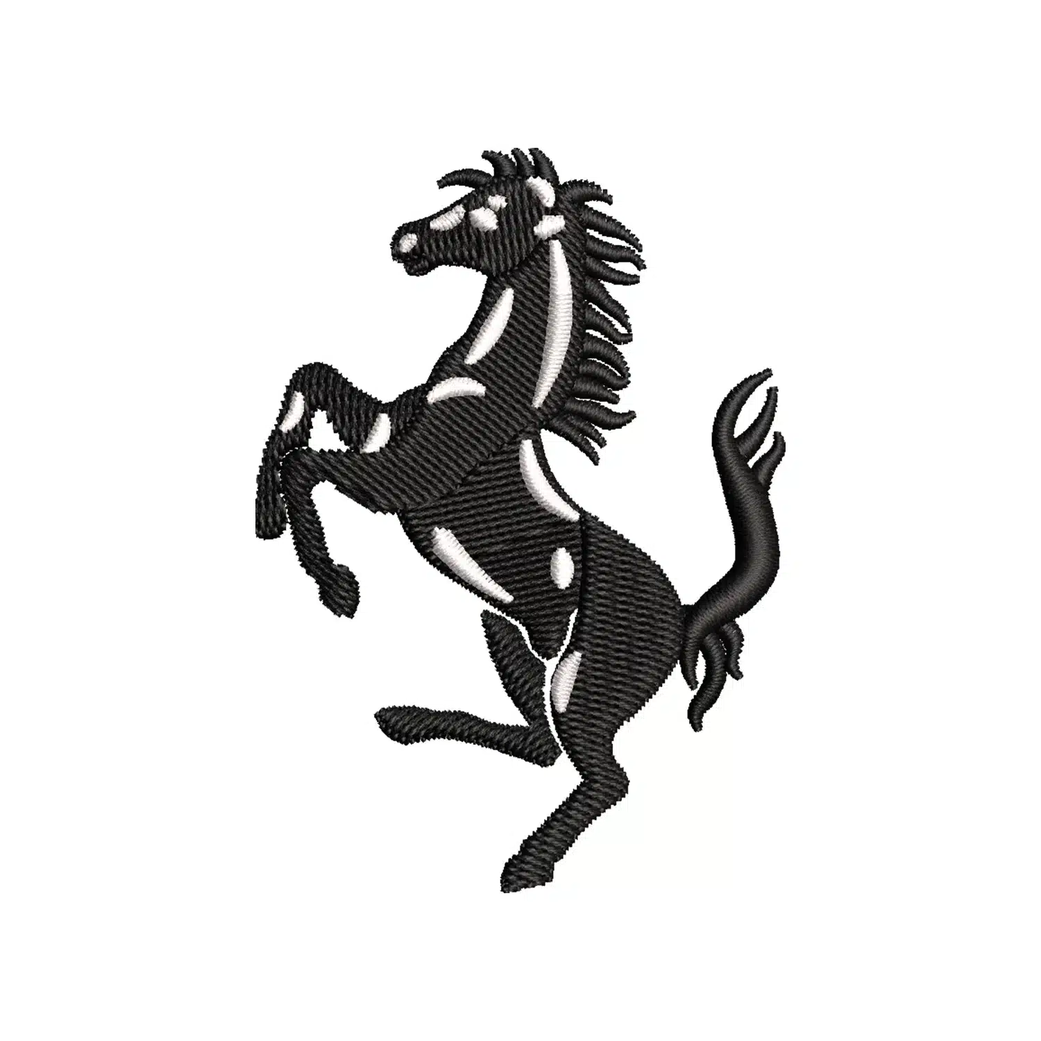 Ferrari Logo Embroidery Design