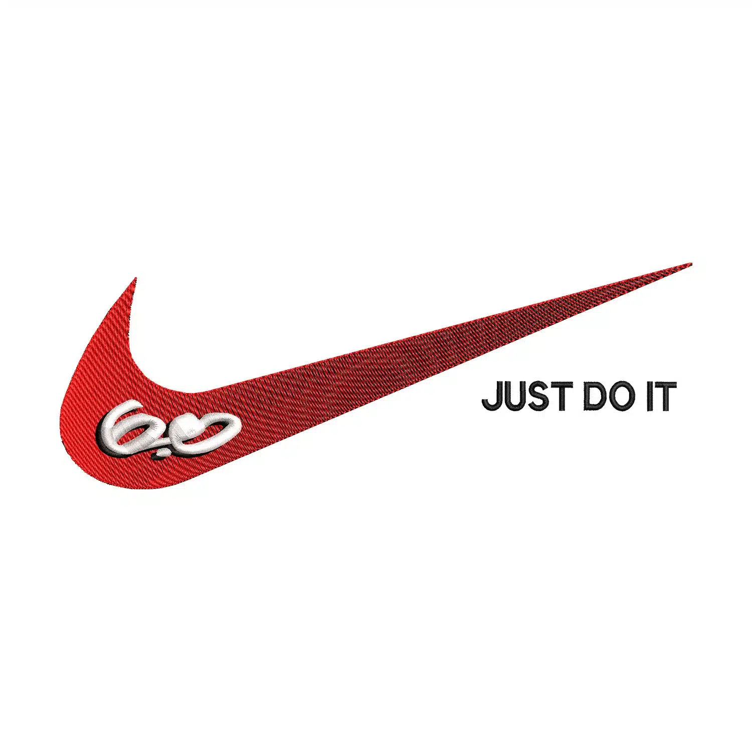 Nike Just Do it Logo Embroidery Design