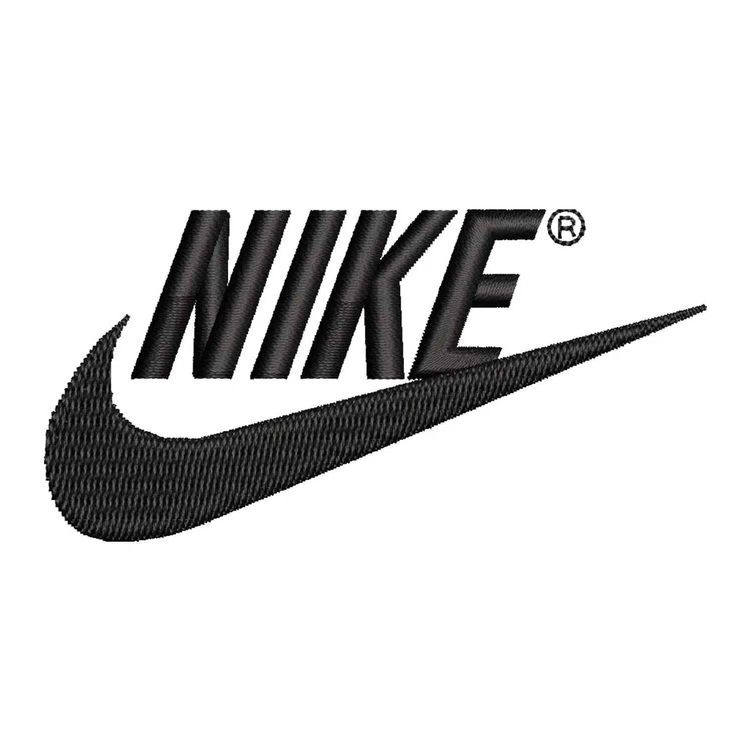 Nike Logo Embroidery Design