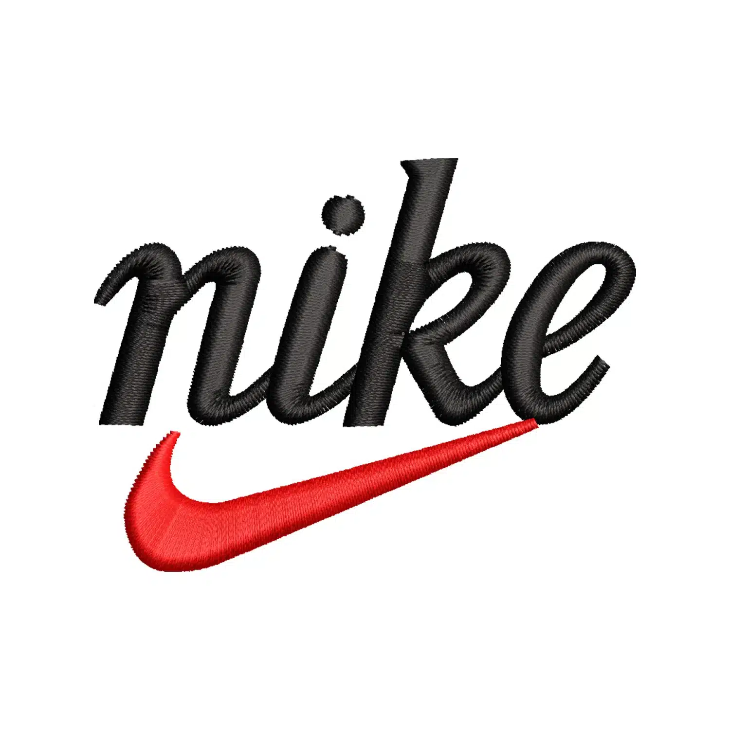 Nike Logo Embroidery Design