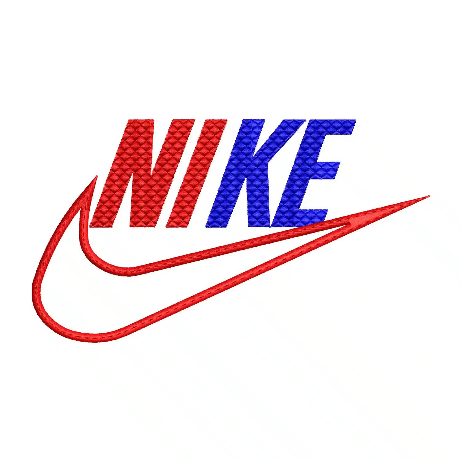 Nike Logo Embroidery Design
