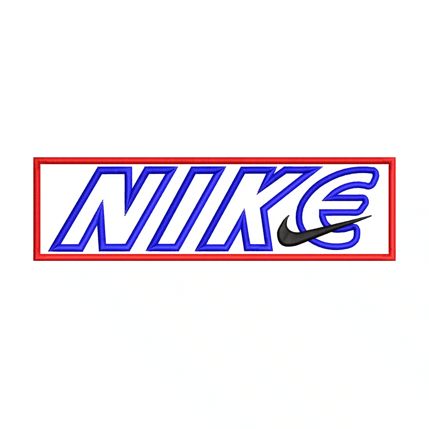Nike Logo Embroidery Design