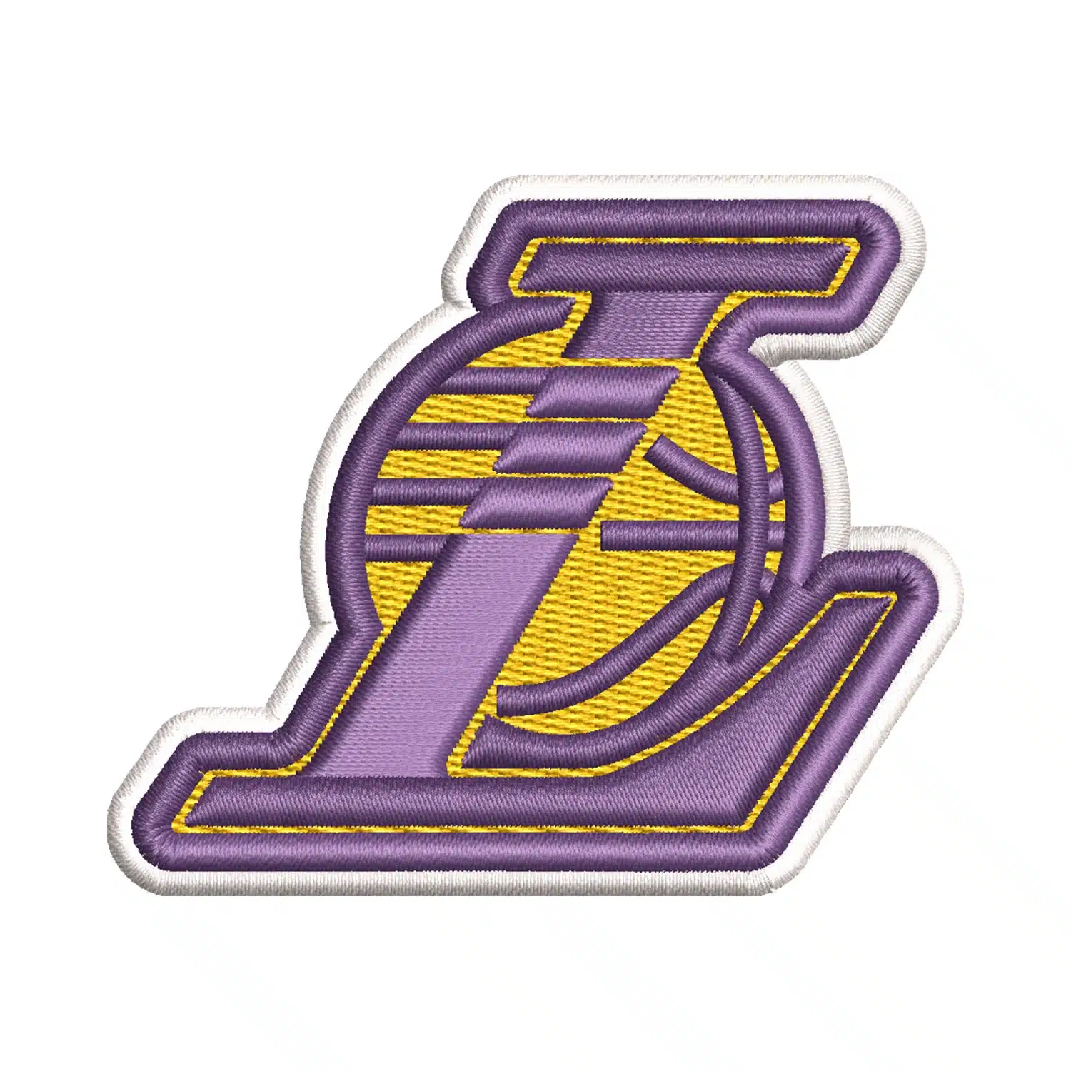 Lakers Logo Embroidery Design
